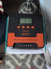 40A MPPT Solar Charge Controller: 12V/24V DC Output, Dual USB, for Multiple 