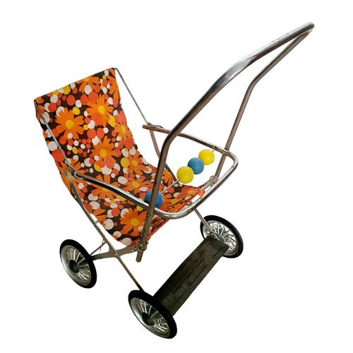 Antique vintage orange metal - vintage,