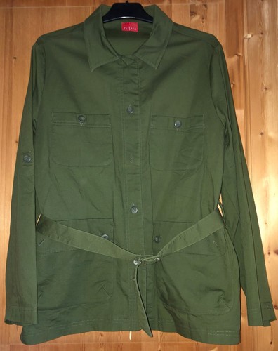 Veste style saharienne - saharienne, verte