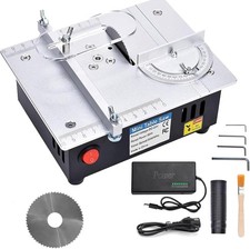 TICFOX - MINI SCIE CIRCULAIRE DE TABLE MULTIFONCTIONNELLE -  96W - 5000 RPM