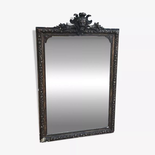 Miroir fronton époque - à,