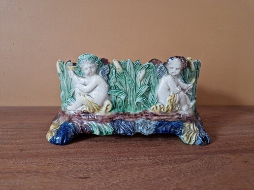 Jardinière faience de - jardinière, en