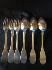 3 SOLID SILVER "JUDGE" HOUSEHOLD CUTLERY