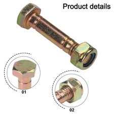 Jeu de goupilles et écrous de