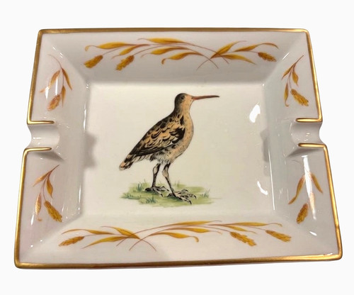 Cendrier carré hermès oiseau - cendrier,