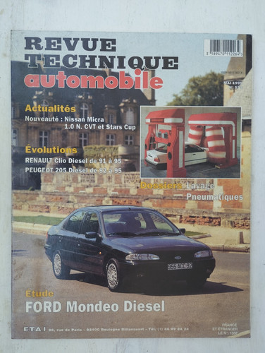 Revue technique ford mondéo - revue,