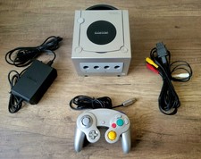 Console Gamecube grise  Free Region SD2SP2POR Manette Câbles Carte SD Swiss Boot