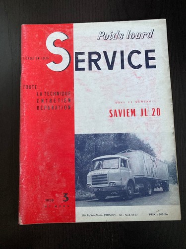 Poids lourd service 3 - service, n°3