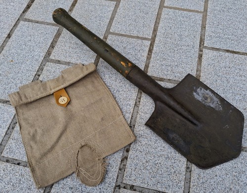 Ww2 pelle avec étui russe - pelle,