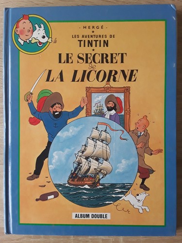 Tintin double tresor de - bd-tintin-double-le,