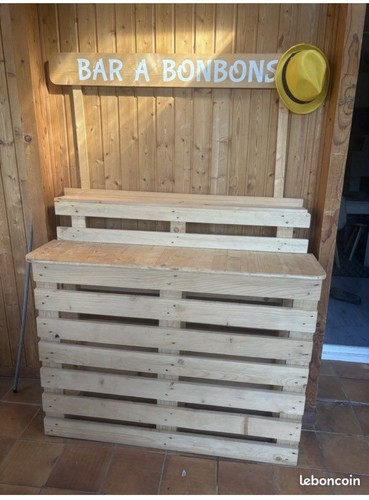 Bar bonbons bois avec - bar,