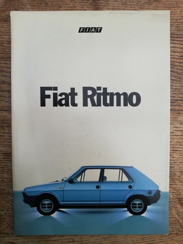 Fiat ritmo 1978 brochure - fiat,