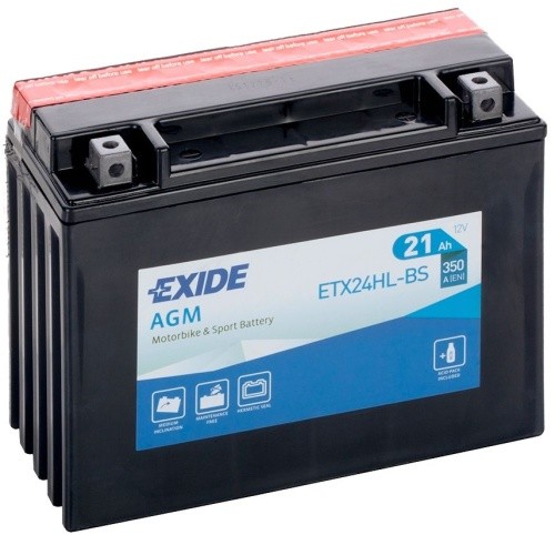 Batterie moto exide etx24hl - exide, etx24hl-bs