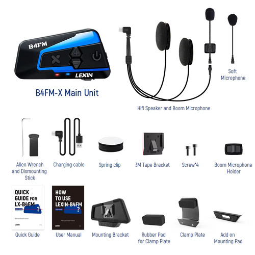 B4fm intercom moto - intercom,