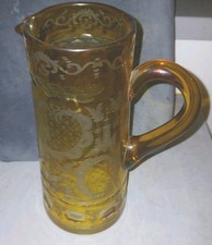 ANCIEN PICHET COULEUR AMBRE EN