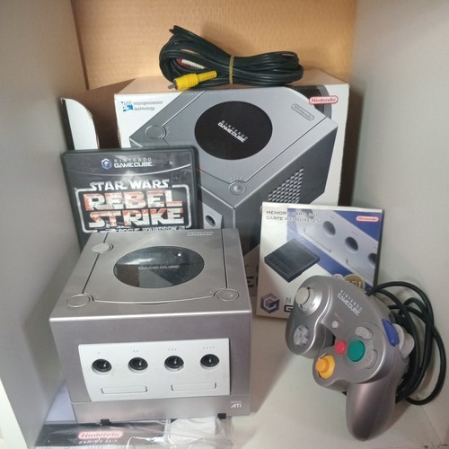 Nintendo gamecube argentée - nintendo,