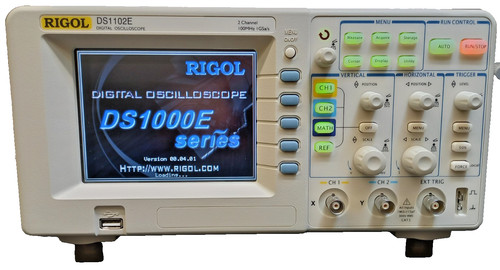 Rigol ds1102e 2x100mhz - rigol, gsa/s
