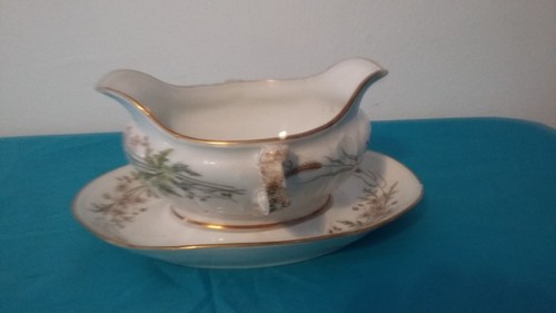 Ancienne sauciere porcelaine - ancienne,
