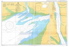 Admiralty 3466 Approaches Kandla India West Coast Gulf Of Kachchh Chart Maritime