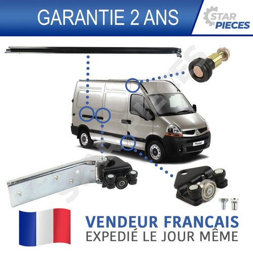 Kit roulette rail - rail, porte