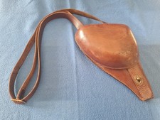 ETUI JAMBON D'OFFICER POUR REVOLVER 1892 COMPLET AVEC SON BODRIER ORIGINAL WW1