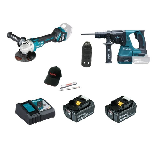 Makita 18v combo kit marteau - 18v,