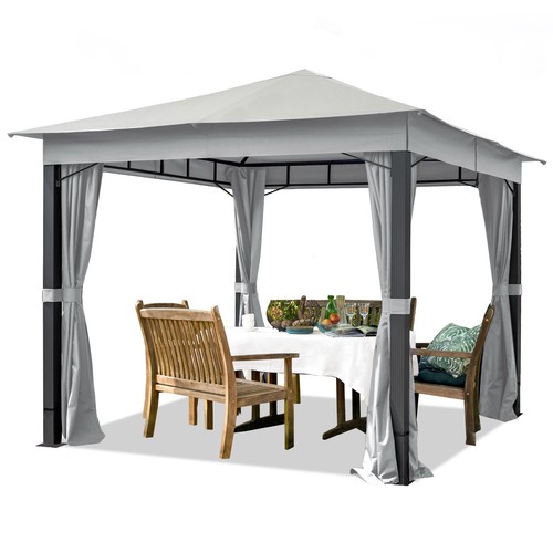 Pavillon jardin 3x3 m - pavillon,