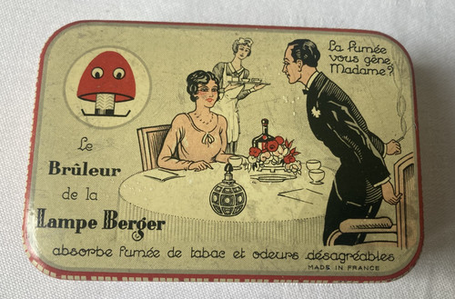 Boite ancienne bruleur de - boite, ancienne: