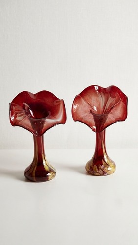Paire vases vintage en - ​paire,