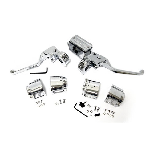 Complet chromé commandes - de,