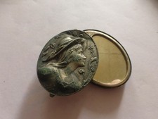 Antique Art Nouveau Mirror Pendant to CLEAN