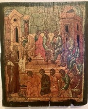 Icône Russe Peinture Sur