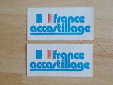 2 stickers / stickers FRANCE ACCASTILLAGE - boating