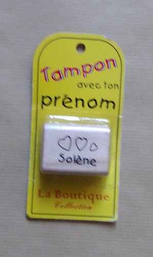 Tampon prénom solene - §-,