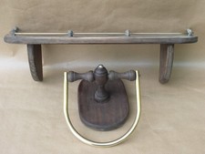 Etagère + porte serviettes en