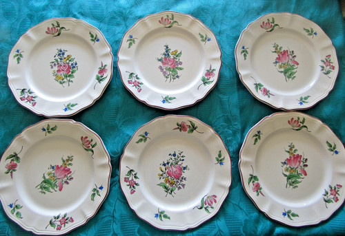 Assiettes dessert en - 6, a