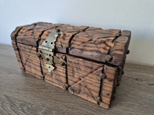 Petite malle boite bois - petite,
