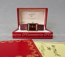 Montre Cartier Tank argent 925