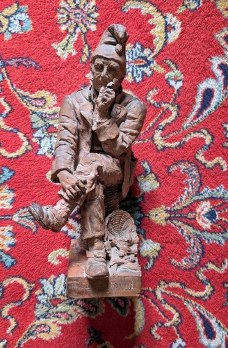Sculpture terre cuite - sculpture,