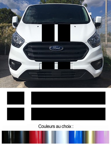 Double bande capot pour ford - capot,