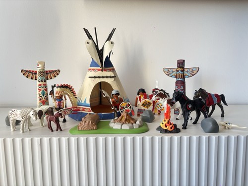 Playmobil lot thème indiens - indiens,