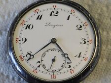 montre gousset argent LONGINES