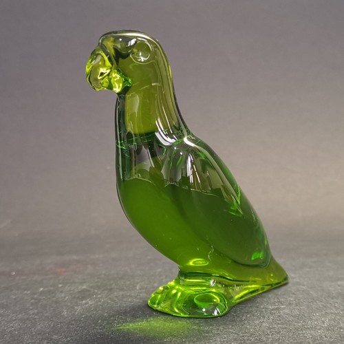 Baccarat perroquet cristal - en,