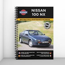 NISSAN 100 NX : Cahier de