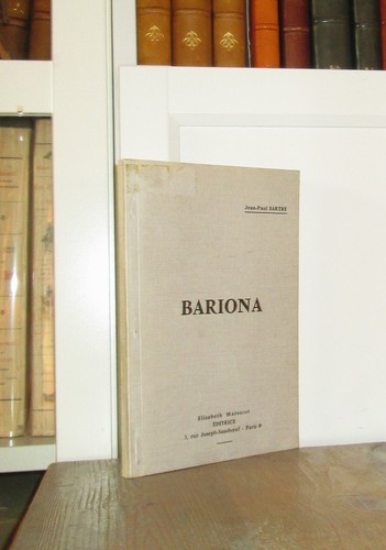 Sartre bariona - (jean-paul),
