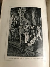 Livre ancien  AUX INDES ET AU