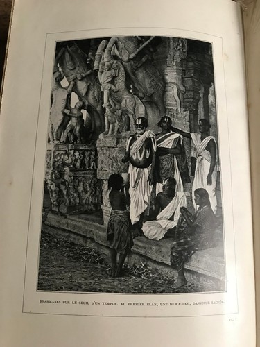 Livre ancien aux indes - et, au