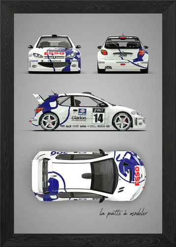 Peugeot 206 wrc - peugeot,