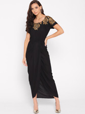 Robe indienne enveloppante de style Dhoti pour femmes, robe indo western, rob...