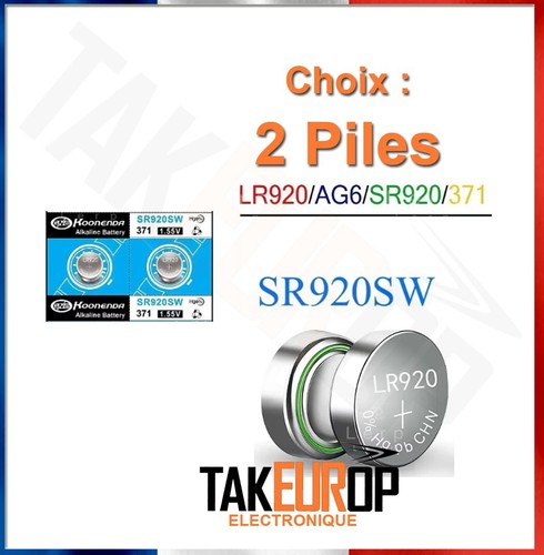 Pile bouton pour montre - pile,